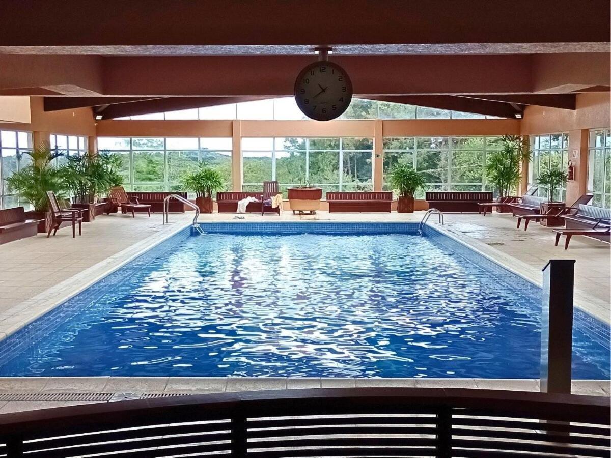Apartamento No Residencial Village No Centro De Gramado, Com Piscina Aquecida E Hidromassagem Экстерьер фото